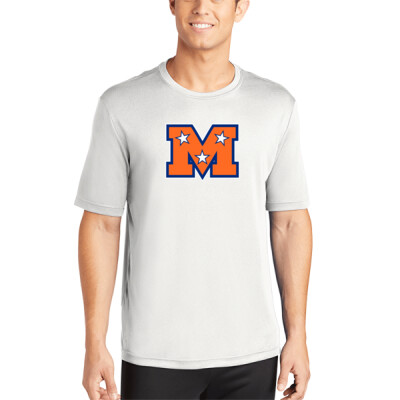 Adult size White Drifit Practice Shirt  Thumbnail