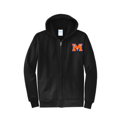 Adult Size Full Zip Hoodie Thumbnail